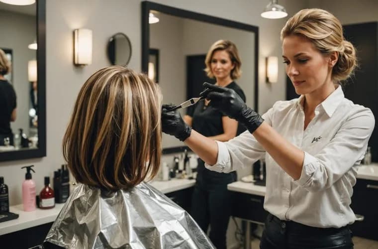 Ile trzymać farbę na odrostach, aby uniknąć zniszczenia włosów?