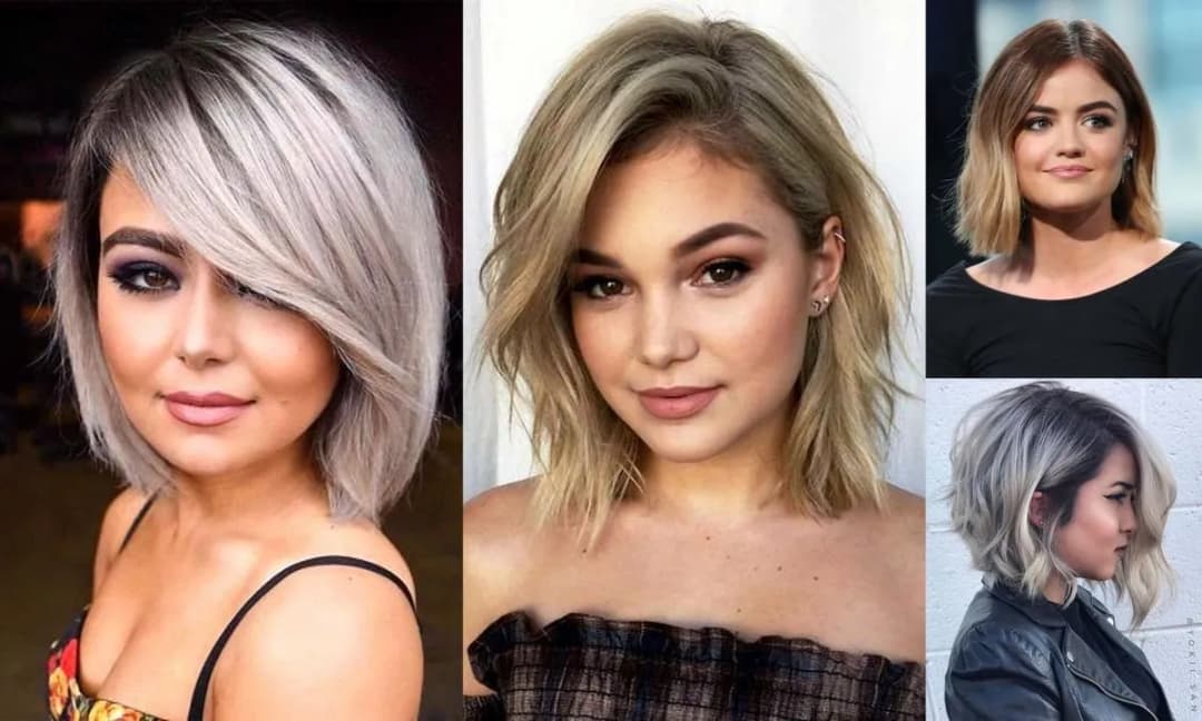 Fryzury do okrągłej twarzy, które wysmuklają i dodają objętości