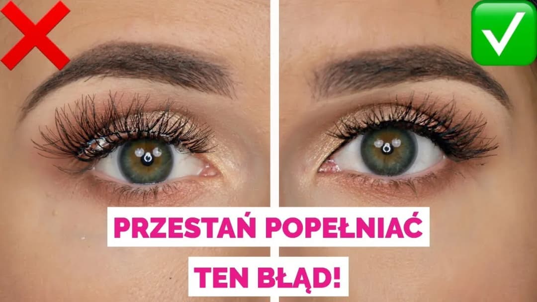 Jak czesać sztuczne rzęsy, aby uniknąć ich uszkodzenia i zniszczenia
