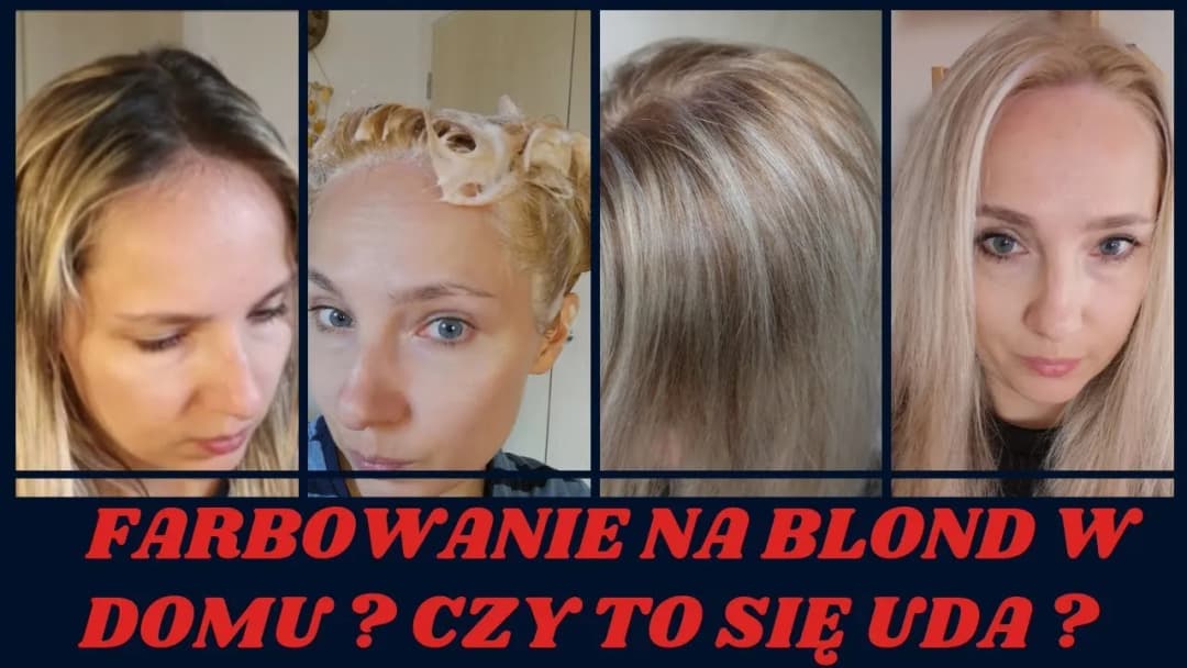 Najlepsza farba blond na ciemny odrost - uniknij widocznych korzeni